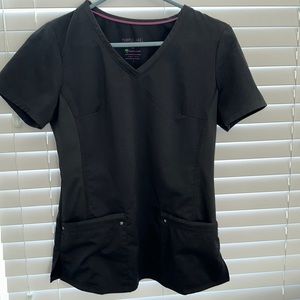 Purple Label Yoga Scrub Top